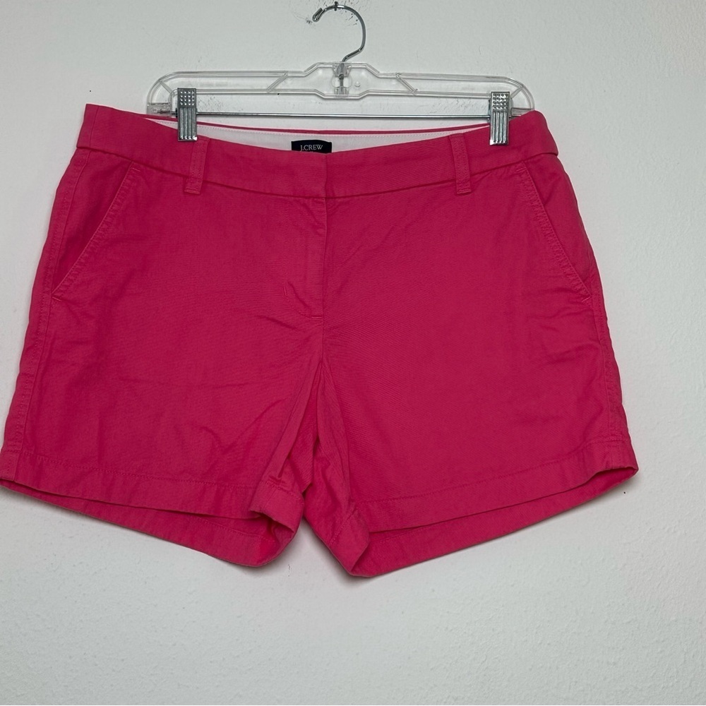 J. Crew Casual Bold Pink Women's Bermudas Shorts - Picture 2 of 11